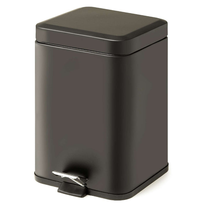 GEDY 23091400000 5 Liter Matte Black Trash Can