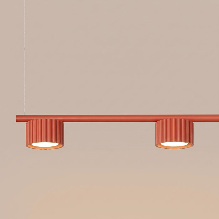SOLLUX SL.2708 Araña AURA 4 rojo Gx53