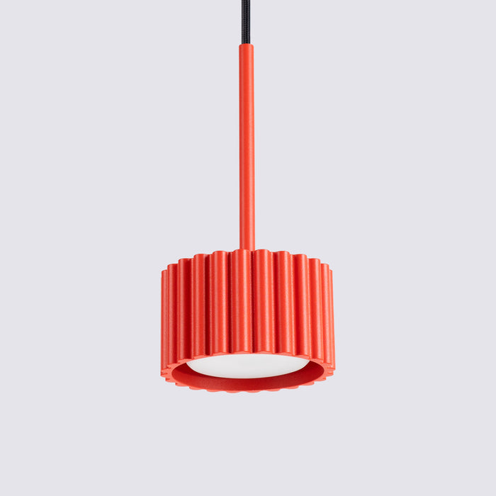 SOLLUX SL.2689 Lámpara colgante AURA 1 rojo Gx53