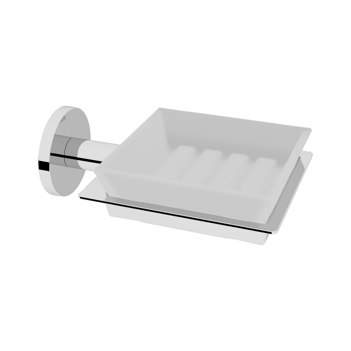 BELTRAN 20333 RIMINI Adhesive Soap Dish Chrome