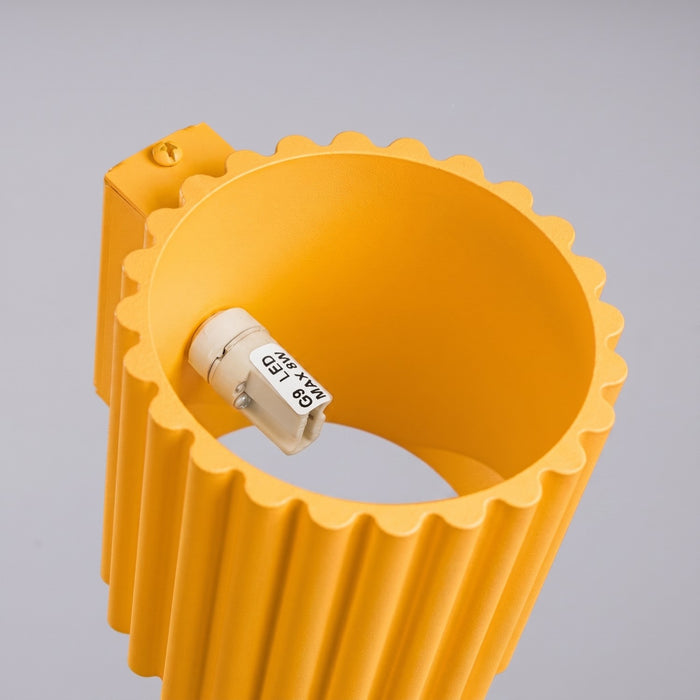 SOLLUX SL.2415 Aplique de pared AURA amarillo G9