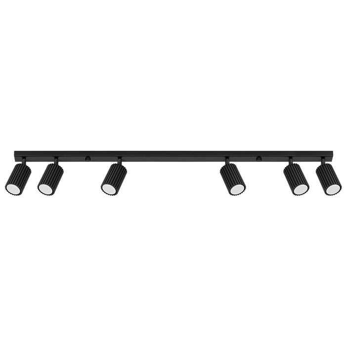 SOLLUX SL.1585 KARBON Lámpara De Techo 6l Negra