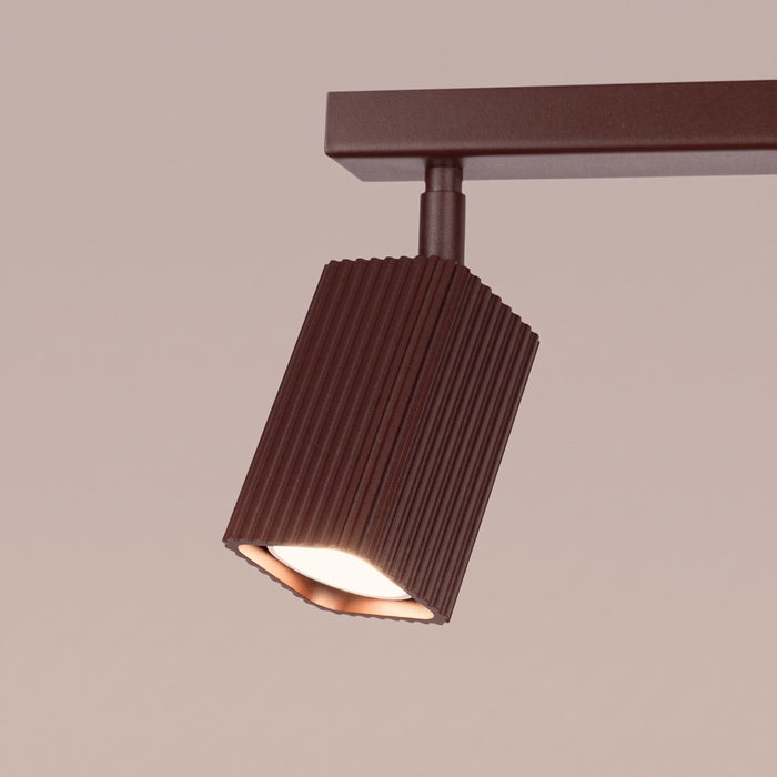 SOLLUX SL.3238 Lámpara De Techo Rayo 6L Marrón