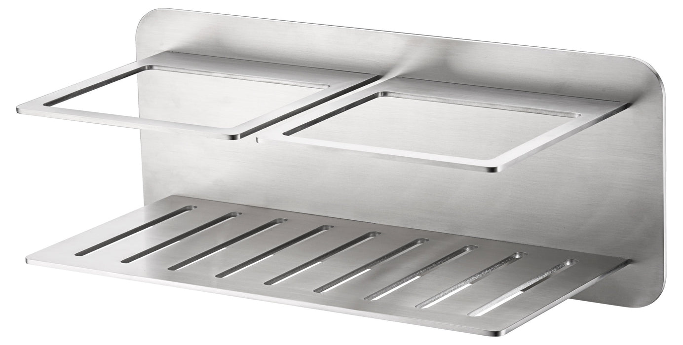 IMEX ADI011/NQ IMAN Jabonera Frontal Níquel Cepillado