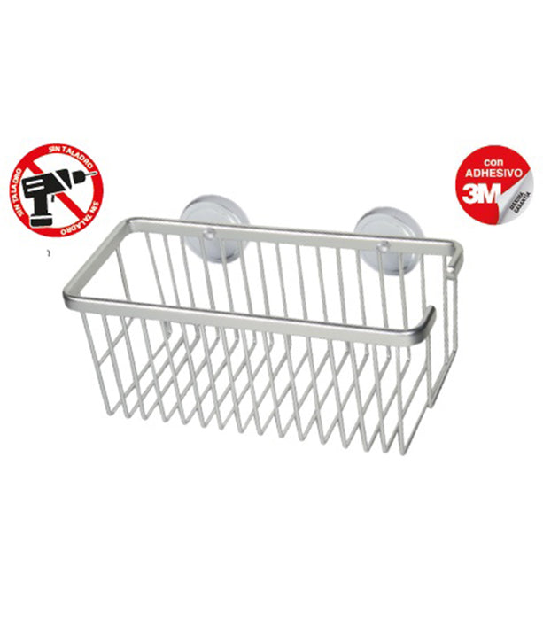 ARCOBAÑ 00CRPAD ICEBERG Cesta Rectangular 30cm Con Adhesivo