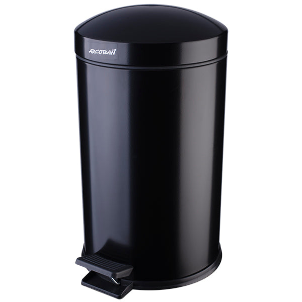 ARCOBAÑ 28PAP8N  Papelera Pedal Negra 8l
