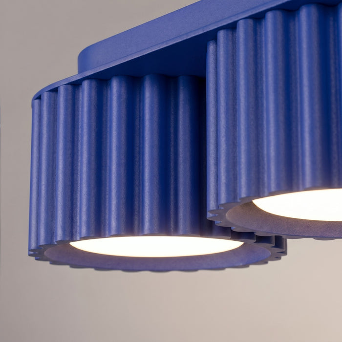 SOLLUX SL.2634 Plafón AURA 3 ultramarino Gx53