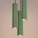 SOLLUX SL.3311 Lámpara Colgante Rayo 3P Verde Salvia