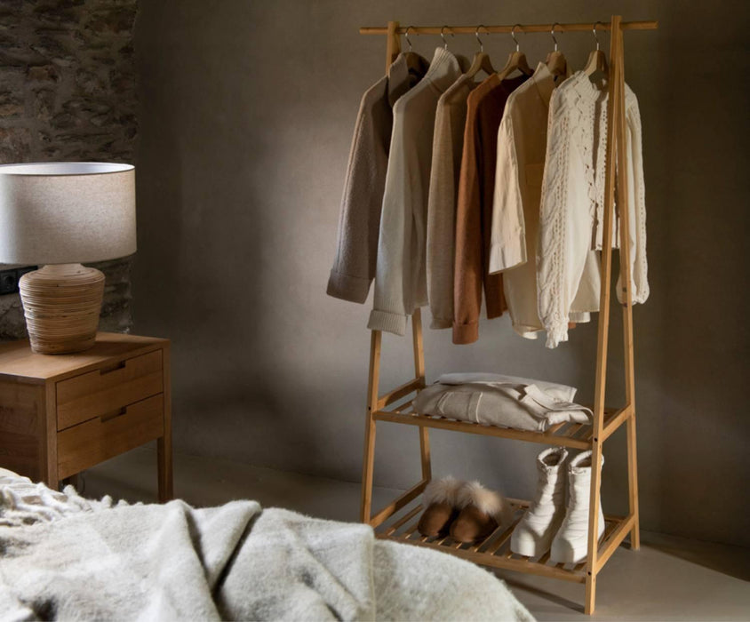 ANDREA HOUSE MU73024 Perchero burro de bambú