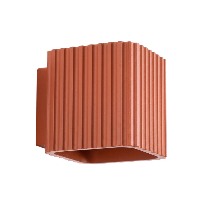 SOLLUX SL.3056 Lámpara De Pared Riff Ocre Rojo G9