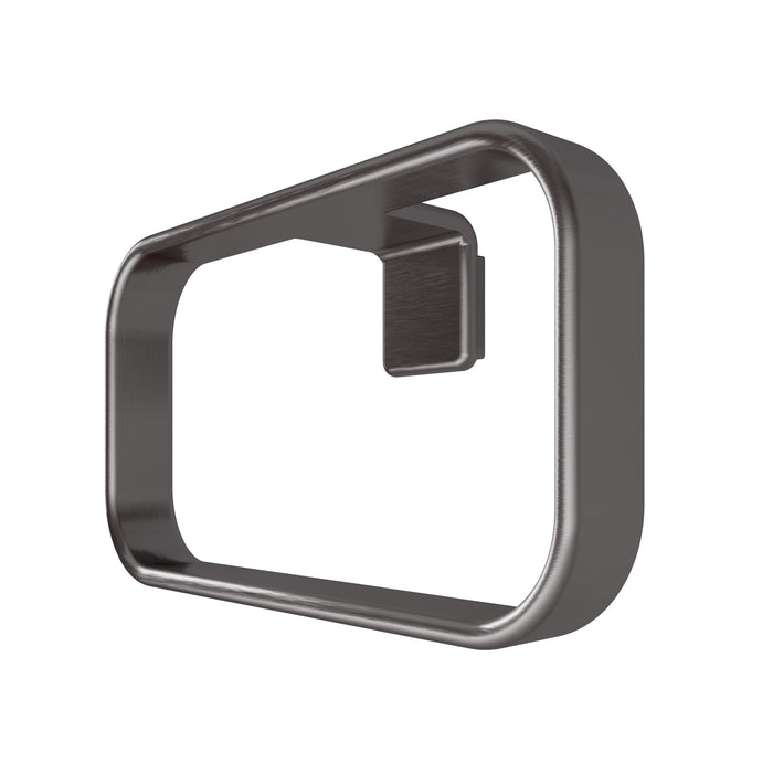 GEDY A9708100000 IL GIGLIO Toallero aro gun metal