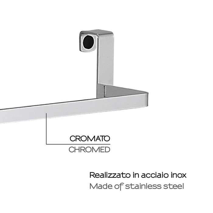 GEDY 21291300000 TOSCA Toallero Colgable Cromo