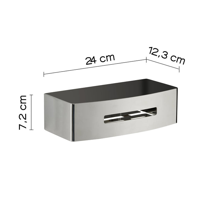 GEDY 77181300000 POSEIDON Portaobjetos Rectangular