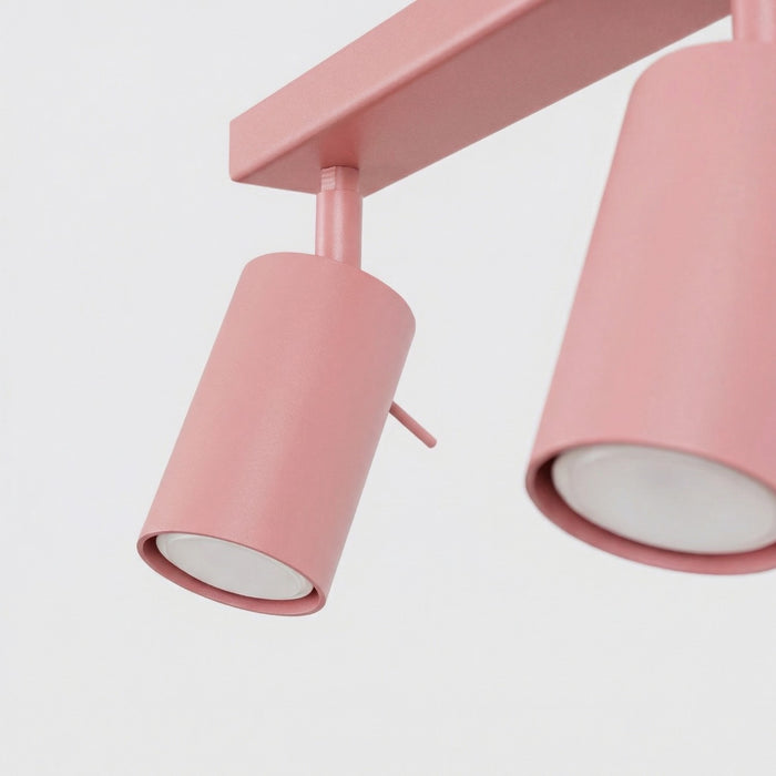 SOLLUX SL.2176 Plafón RING 6L rosa
