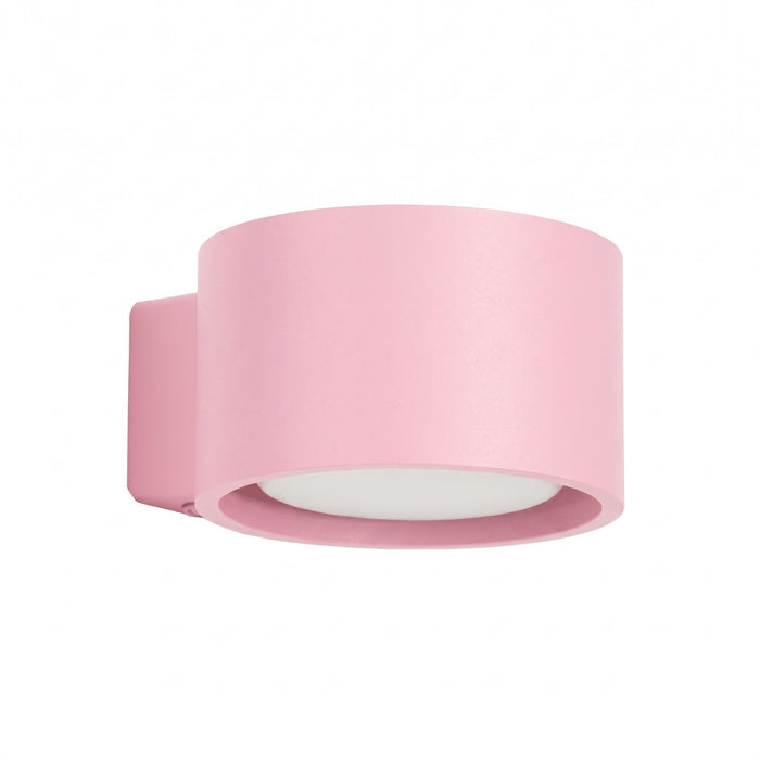 SOLLUX SL.2465 Aplique de pared MODO 1 rosa Gx53