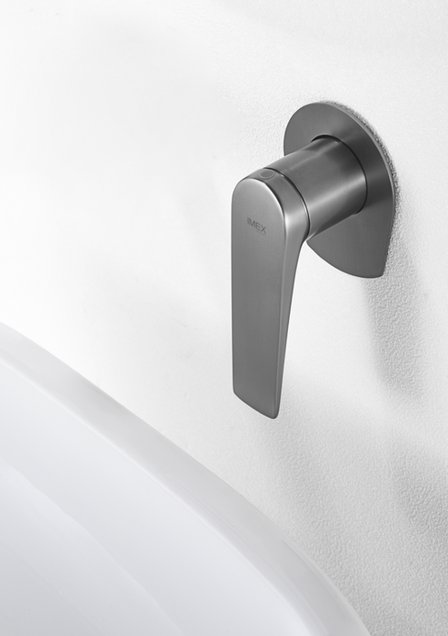 IMEX GLD055/BGM DELOS Monomando Empotrado Lavabo Black Gun Metal