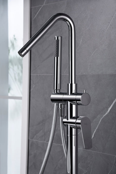 IMEX BBEZ044 BÉLGICA Grifo de Bañera Exenta Cromo