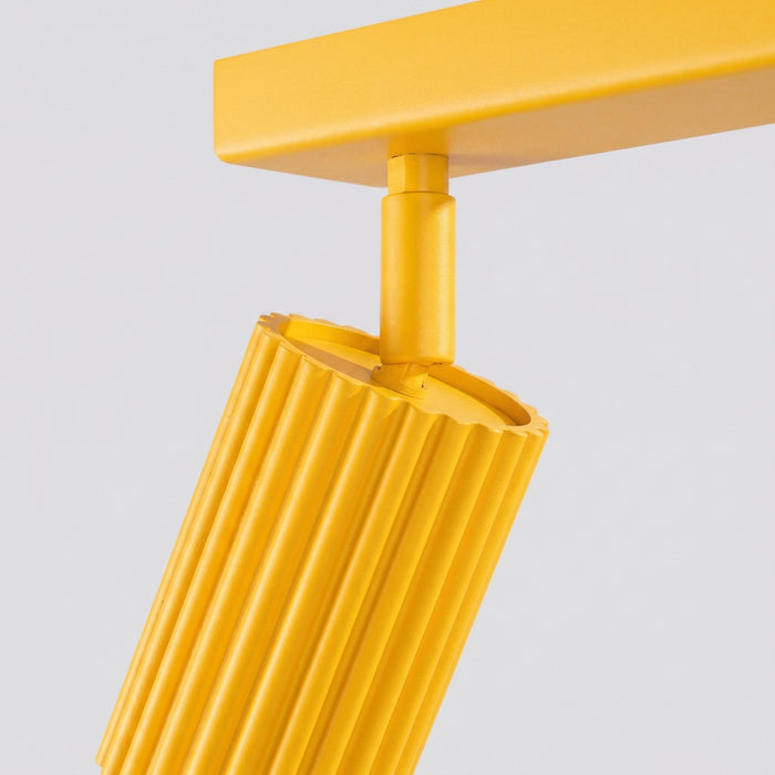 SOLLUX SL.2361 Plafón KARBON 4L amarillo