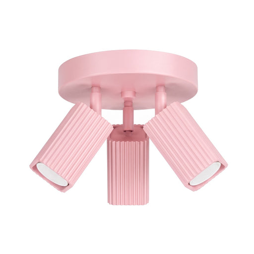 SOLLUX SL.3278 Lámpara De Techo Rayo 3P Rosa