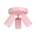 SOLLUX SL.3278 Lámpara De Techo Rayo 3P Rosa