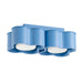 SOLLUX SL.3404 Lámpara De Techo Ovio 2 Azul Celeste Gx53