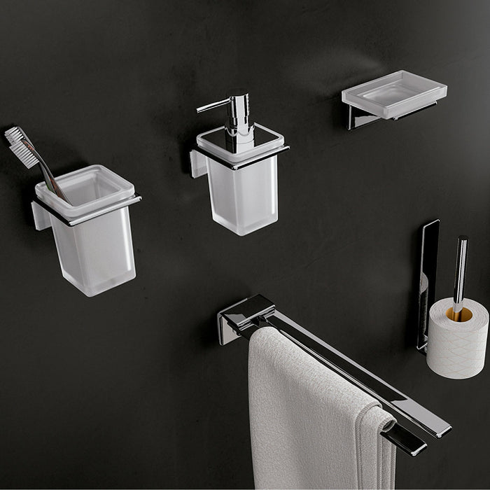 GEDY A9121300000 IL GIGLIO Fixed Soap Dish Chrome