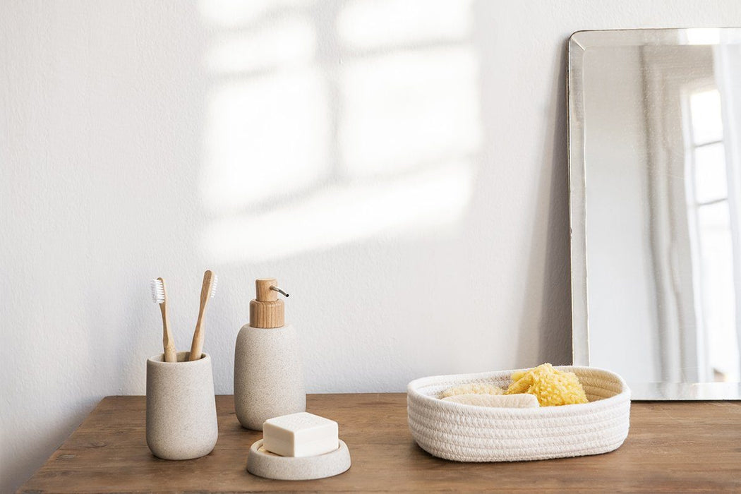 ANDREA HOUSE BA21031 Jabonera Sandstone Madera Fresno