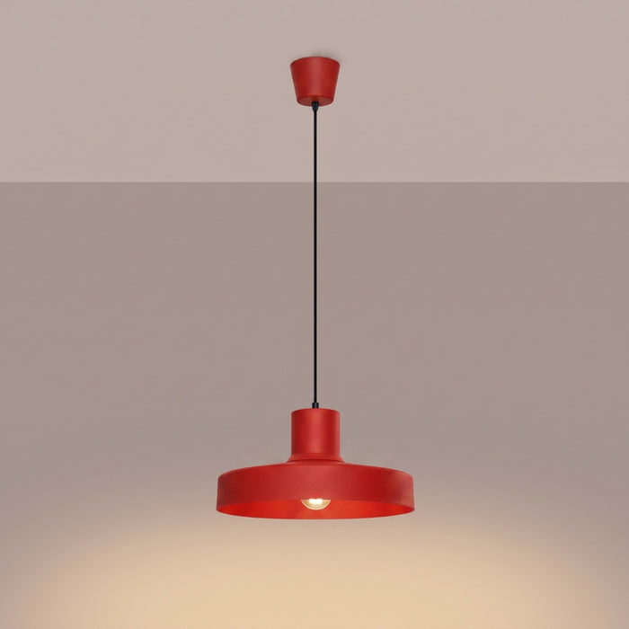 SOLLUX SL.2057 Lámpara colgante BILO rojo