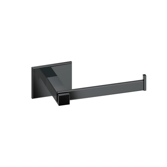 BELTRAN 10749 MONACO Foldable Chrome Black Toilet Paper Holder