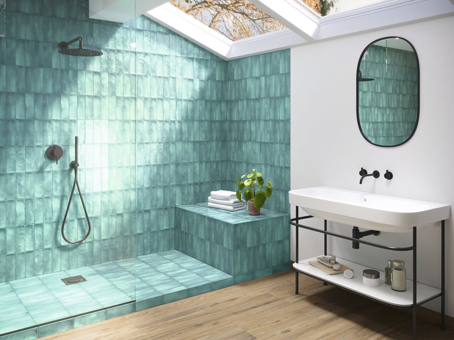 CARMEN A039203 SEVILLE TURQUOISE 6,5x20 Azulejo Esmaltado