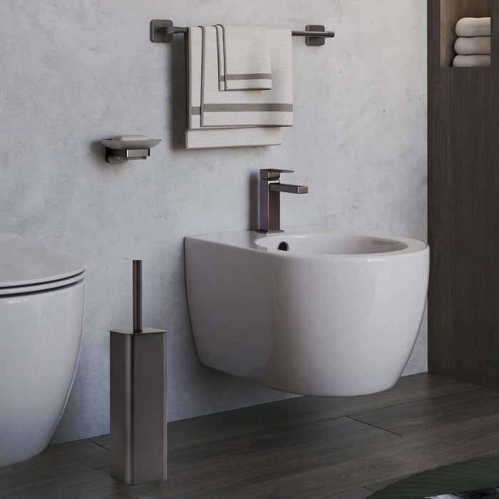 GEDY TO348100100 TONGA Escobillero Gun Metal