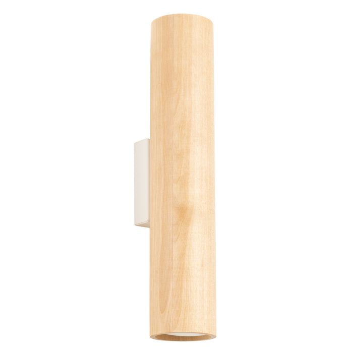 SOLLUX SL.1878 Lámpara de pared LINO madera natural/blanco