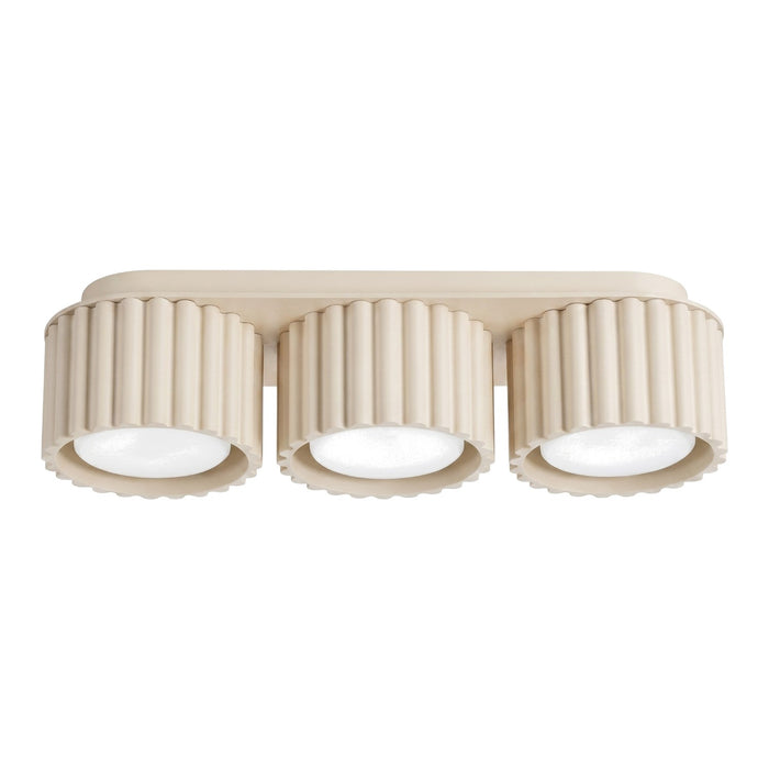 SOLLUX SL.2630 Plafón AURA 3 beige Gx53