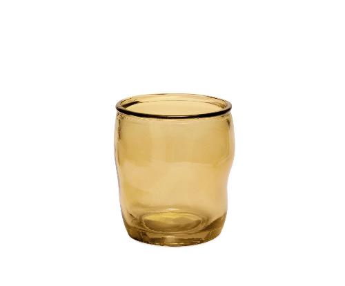 ANDREA HOUSE BA22573 Portacepillos Amarillo Cristal 350