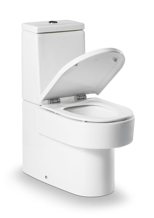 ROCA A801562004 HAPPENING Tapa Asiento Caída Amortiguada Blanca