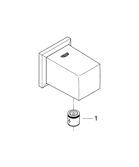 GROHE 30 503 000 ESSENCE Monomando de fregadero 1/2" cromo