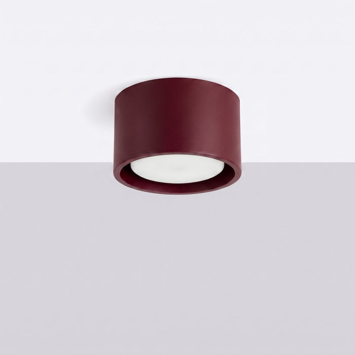 SOLLUX SL.2454 Plafón MODO 1 burdeos Gx53