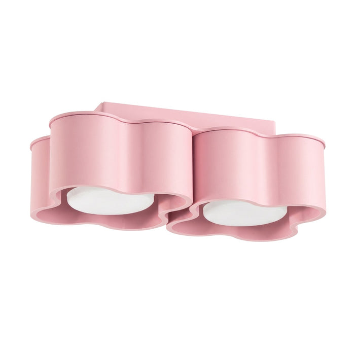 SOLLUX SL.3397 Lámpara De Techo Ovio 2 Rosa Gx53