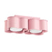 SOLLUX SL.3397 Lámpara De Techo Ovio 2 Rosa Gx53