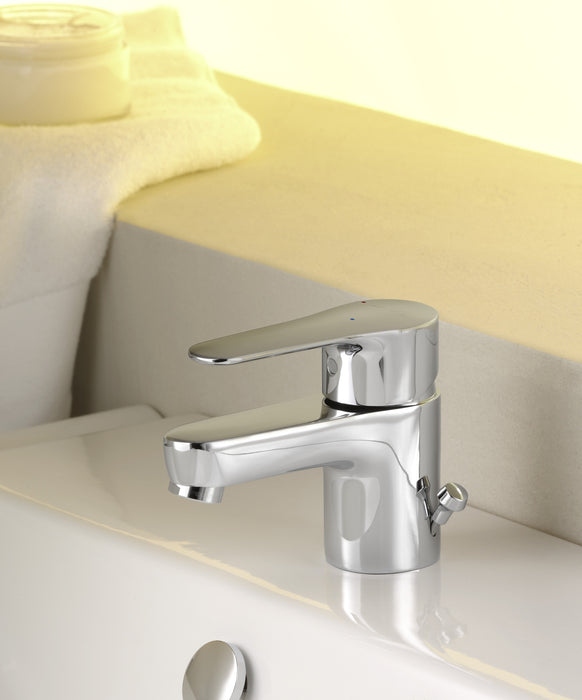 JACOB DELAFON E98257-CP JULY Monomando Lavabo C3 Con Desagüe Automático