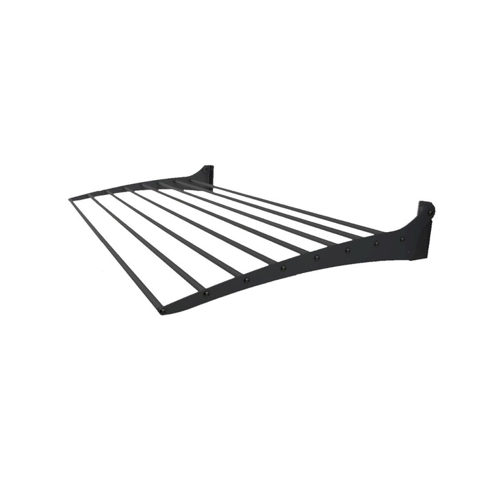 ARCOBAÑ 80TEA100N  Tendedero De Pared Abatible Negro 100cm