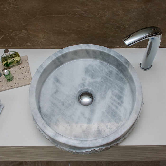 FORZINI FZ-GR/ZG-MB-110 LIBERA Lavabo de mármol Gris