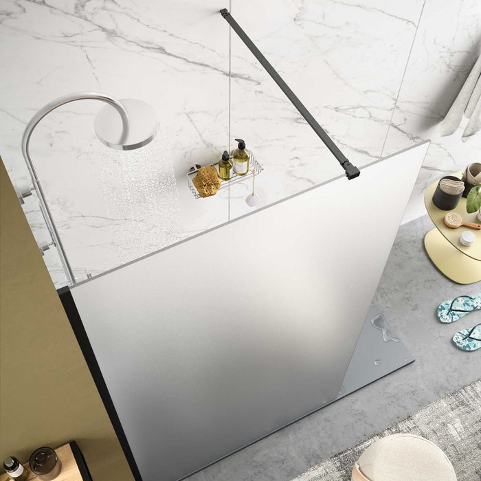 SALGAR 25408 SOLID SURFACE Soporte de pared 120 cm Negro