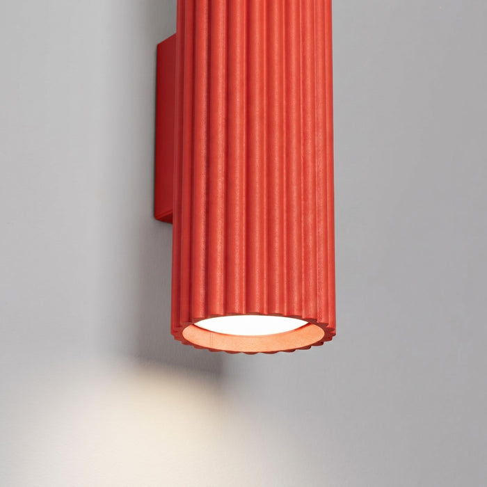 SOLLUX SL.2346 Aplique de pared KARBON 20 rojo