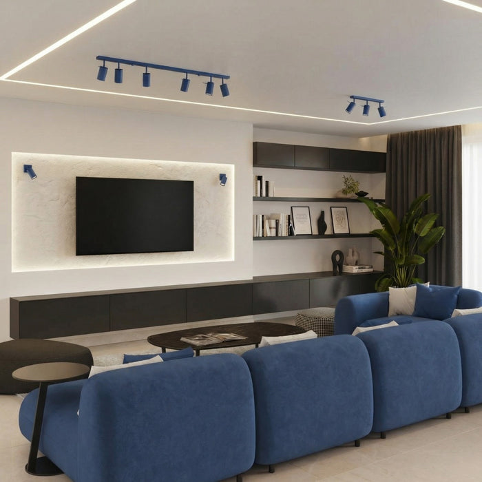 SOLLUX SL.2165 Aplique de pared RING ultramarino