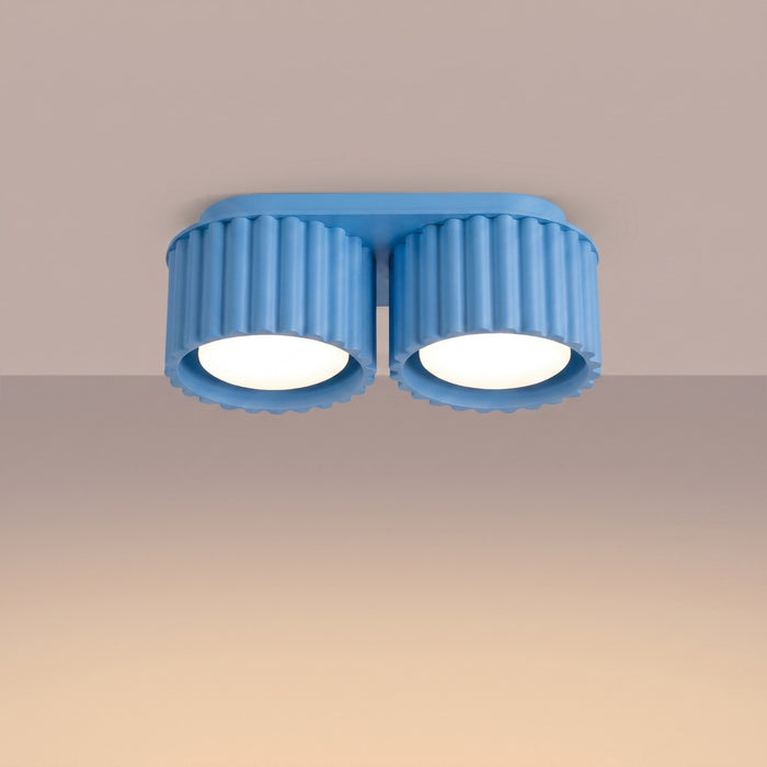 SOLLUX SL.2432 Plafón AURA 2 azur Gx53