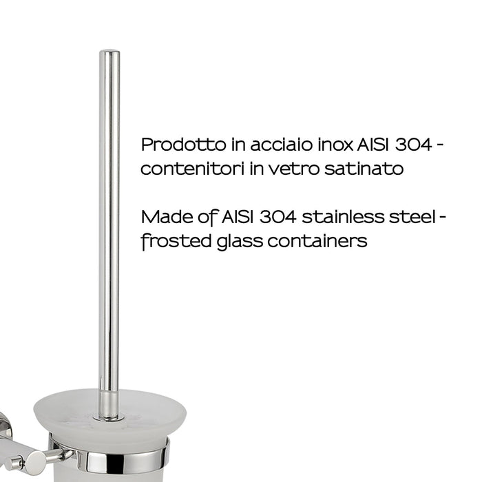 GEDY 50331300003 PROJECT Escobillero De Pared Cromo