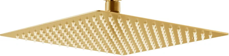 IMEX RDC003/OC Rociador Cuadrado 30x30 Oro Cepillado