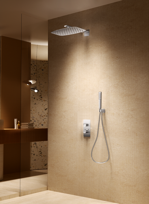 IMEX GTT064 TOSCANA-AREZZO Termostatico Conjunto Empotrado Cromo