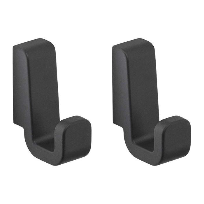 GEDY A8271400000 Set 2 Perchas Negro Mate